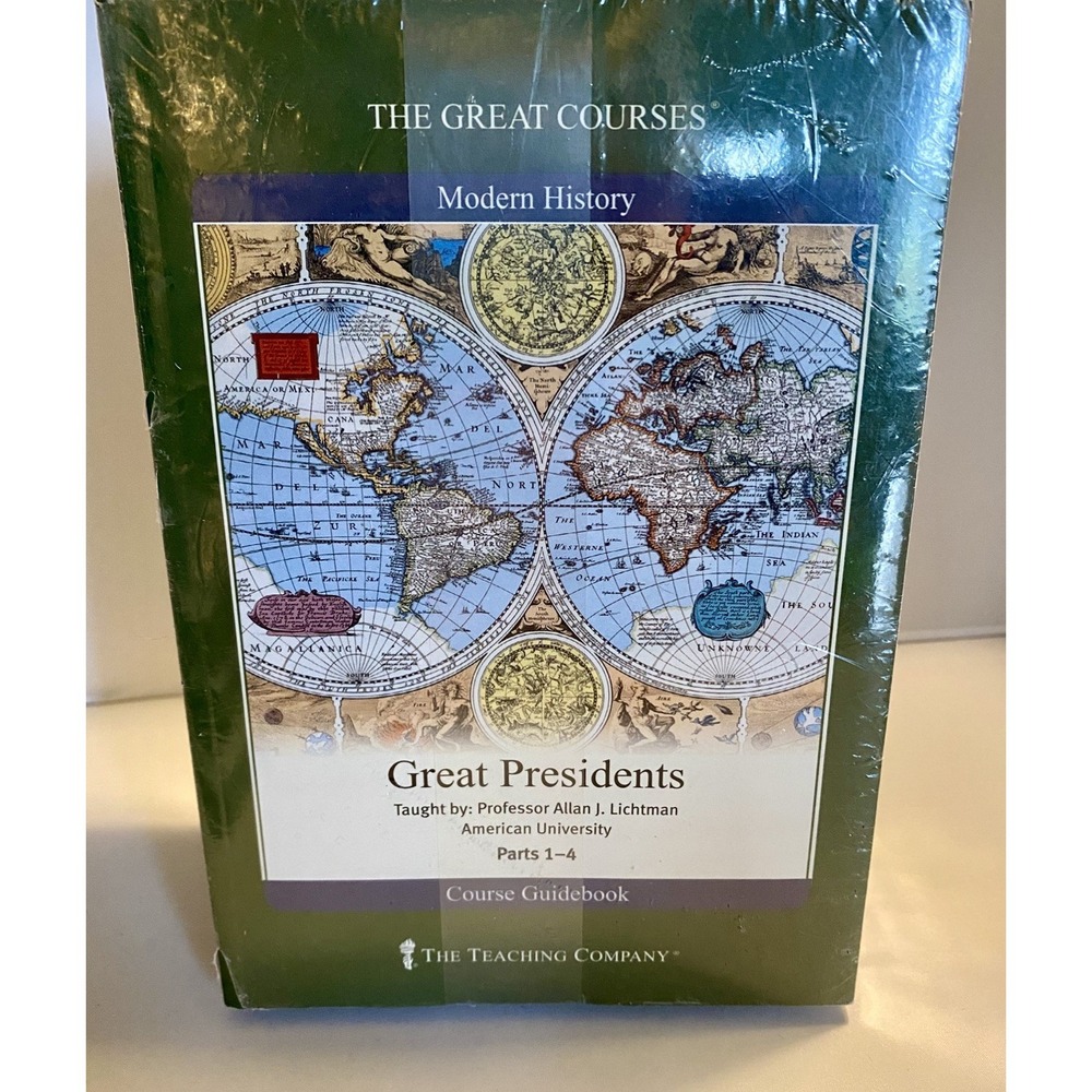 The Great Courses- Great Presidents Full 8 DVD Set With Guidebooks NEW SEALED
